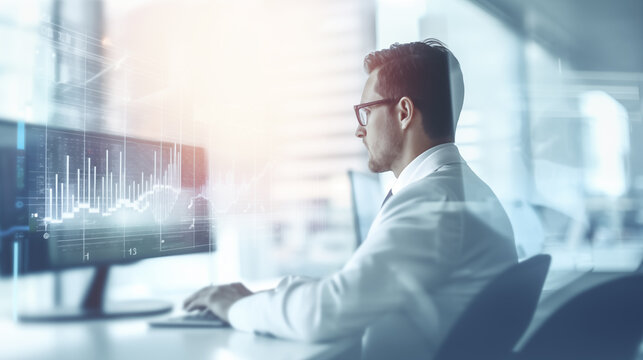 streamlining processes and work with virtual processes in a hospital, digital patient files and cost revenue
