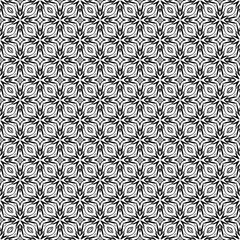 Black seamless abstract pattern. Overlay for background and backdrop. Ornamental design. PNG graphic illustration with transparent background.