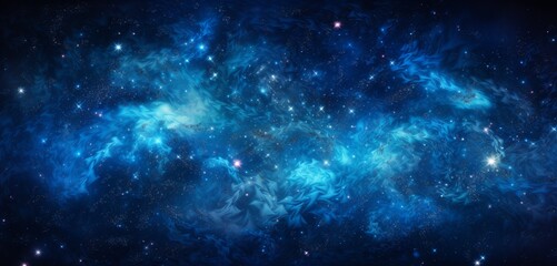 Fototapeta na wymiar Cosmic starry night sky design on a 3D wall texture