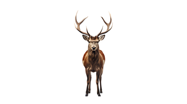 deer, png, wildlife, animal, transparent background, forest, nature, wildlife photography, antlers, stag, buck, mammal, fauna, digital art, design element, clipart, isolated, elegant, elegant deer