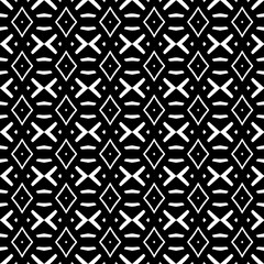 Abstract Shapes.Vector seamless black and white pattern.Design element for prints, decoration, cover, textile, digital wallpaper, web background, wrapping paper, clothing, fabric, packaging, cards.