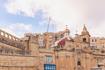 Fototapeta na wymiar City of Valetta in Malta