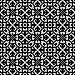 
Abstract Shapes.Vector seamless black and white pattern.Design element for prints, decoration, cover, textile, digital wallpaper, web background, wrapping paper, clothing, fabric, packaging, cards.