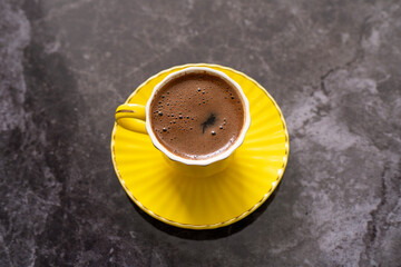 a cup of turkish coffee
