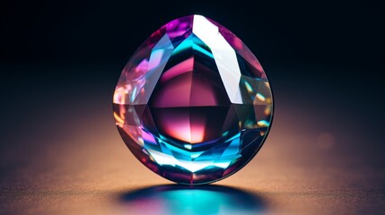 An 8K resolution image of an Alexandrite Cat's Eye in natural daylight, highlighting the gem's remarkable color shift