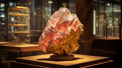 An 8K photo capturing the vivid, red hues of a stunning carnelian gemstone