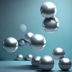abstract 3d spheres