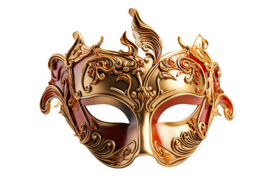 Opera carnival mask cut out