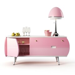 Sideboard pink