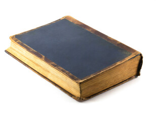 Obraz premium Altes Buch isoliert auf weißem Hintergrund, Freisteller 