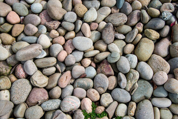 pebbles and stones, background concept.