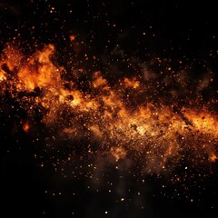 black background embers flame background