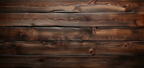 Naklejka premium Brown wood texture background