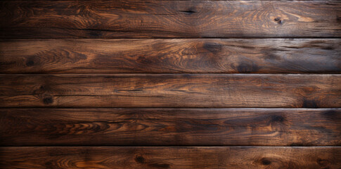 Naklejka premium Brown wood texture background