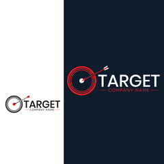 arrow target logo design