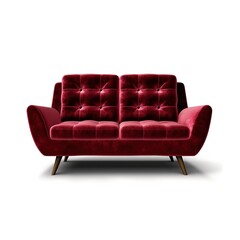 Fototapeta premium sofa maroon