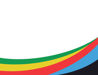 Abstract multicolored background. Vector graphics for design. Waves, texture.