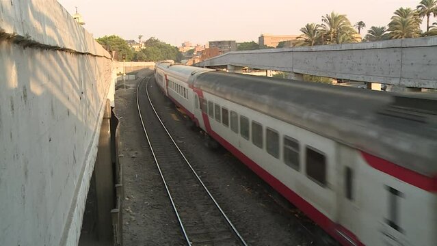 Misr Station is the main railway station of Cairo, Egypt.