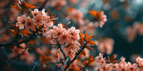 Beautiful cherry blossom sakura, tokyo Japan, blossom in spring time, sakura, Beautiful cherry blossom sakura with nice blur background. - obrazy, fototapety, plakaty