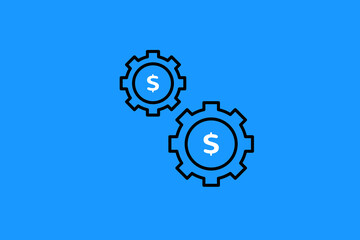 teamwork illustration in flat style design. Vector illustration.	