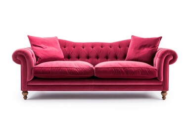 Modern sofa, Modern couch, Three seater sofa Isolated on white background.