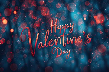 happy valentine's day banner Generative AI