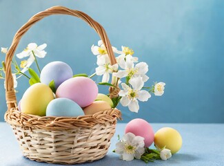 Easter eggs background/wallpaper