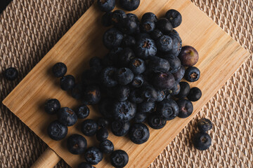 arandanos fruta azul blueberries