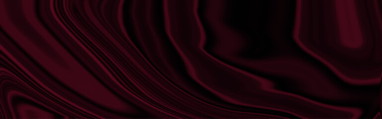 Dark red liquid marble background vector.