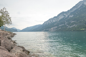 Fototapeta na wymiar Walensee - Schweiz