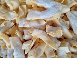 close up of pasta casoncelli 
