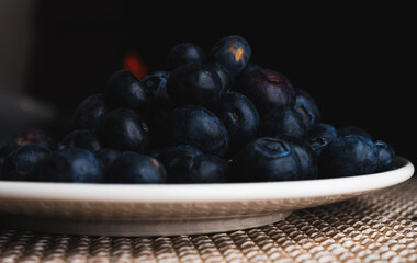 arandanos fruta azul blueberries