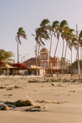 Fototapeta premium beach resort Paita Perú