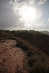 Los Coloraos Spanien Wüste - leichter Regen