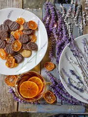 table setting in restaurant