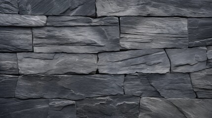 A close-up of weathered slate tiles with a natural texture