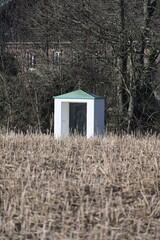 Prayer house on the Stations of the Cross at Gut Dyckhof in Meerbusch, Germany