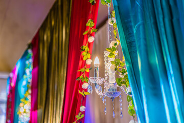 Indian wedding interiors and decorations