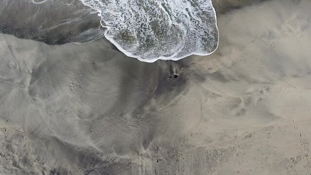 water flowing into the water