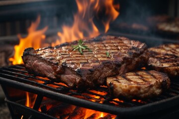 meat on the grill (Asado)