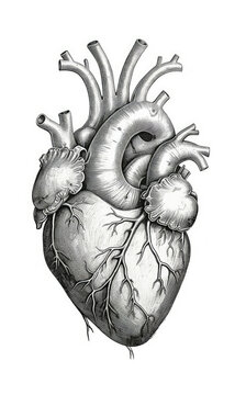 A Heart in Black and White