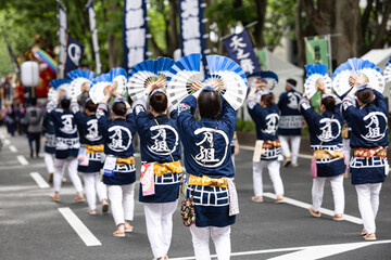 日本の祭り仙台青葉まつり　すずめ踊り大流し