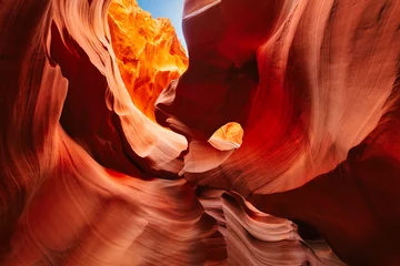 Foto op Plexiglas Art at Antelope Canyon Page Arizona, USA © emotionpicture