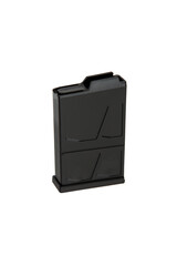 Clip for a rifle or carbine. Ammunition for weapons. Isolate on a white back