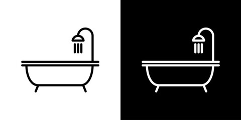 お風呂とシャワーのアイコン