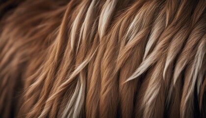 Fototapeta premium Close up of a dog's hair. Shallow depth of field.