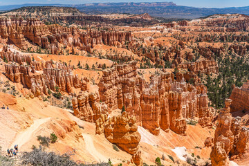 Scenic view from Sunset Point, Bryce Canyon National Park 