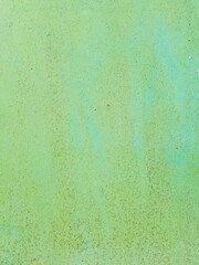 Green painted rusted metal textures doors background or backdrop 