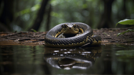 Mirror-Scaled Cryptic Cobra