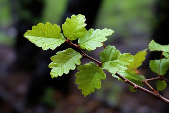 Springtime in Northern California sees the vibrant blossoming of the Poison Oak Leaf